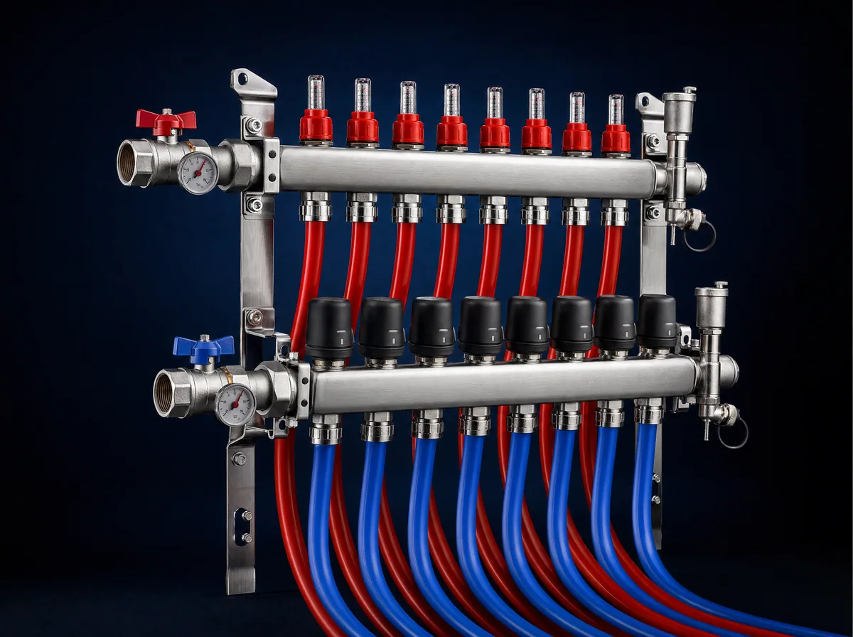 Flächenheizung & Hydraulik